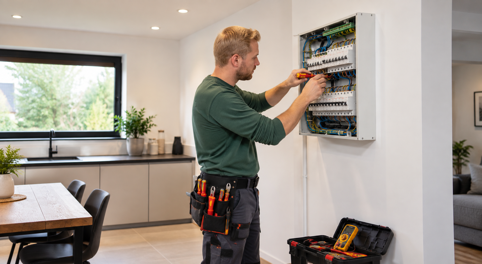 wymiana instalacji elektrycznej